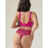 Высокие стринги Kris Line BLUSH stringi high waist, Цвет: фуксия, Размеры: 2XL, изображение 4