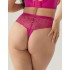 Высокие стринги Kris Line BLUSH stringi high waist, Цвет: фуксия, Размеры: 2XL, изображение 2