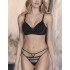 Комплект Leilieve LOVELY балконет стринги M7032 black, Цвет: black (черный), Размеры: 80B