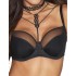 Бюстгальтер полупоролон Novika ADELLE N02 PU черный, Цвет: черный, Размеры: 85J