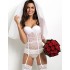 Корсет с чашкой пуш-ап Sielei PURE LOVE 1971 bianco, Цвет: bianco (белый), Размеры: 90B, изображение 4