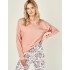 Пижама женская со штанами Taro 2997 POPPY, Цвет: персиковый, Размеры: M