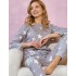 Женская хлопковая пижама Taro 3208 LIZZIE, Цвет: светло-серый, Размеры: M, изображение 3