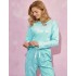 Женская пижама со штанами Taro 3217 ABI, Цвет: бирюзовый, Размеры: XL