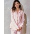 Светло-розовая женская пижама Taro 3228 SAANVI, Цвет: светло-розовый, Размеры: XL