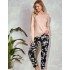Хлопковая женская пижама Taro 3234/3255 KATIE, Цвет: бежево-розовый /черн, Размеры: M, изображение 2 Хлопковая женская пижама Taro 3234/3255 KATIE, Цвет: бежево-розовый /черн, Размеры: M, изображение 2