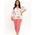 Пижама женская со штанами Taro 3247/3262 LOUISA, Цвет: мульти, Размеры: 3XL, изображение 3