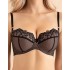 Бюстгальтер балконет Alles NOEL U, Цвет: черный, Размеры: 65E