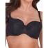 Бюстгальтер на поролоне Gaia 758 MICAELA U черный, Цвет: черный, Размеры: 65H