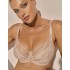 Полумягкий кружевной бюстгальтер Kinga ALICE 930-BC светло-бежевый, Цвет: светло-бежевый, Размеры: 100D, изображение 3