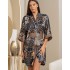 Халат из натурального шелка Mia-Amore GIA 4363, Цвет: мультицвет, Размеры: 2XL/3XL, изображение 3 Халат из натурального шелка Mia-Amore GIA 4363, Цвет: мультицвет, Размеры: 2XL/3XL, изображение 3