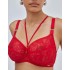 Бюстгальтер кружевной мягкий Alles CHIARA M красный, Цвет: красный, Размеры: 70F, изображение 3 Бюстгальтер кружевной мягкий Alles CHIARA M красный, Цвет: красный, Размеры: 70F, изображение 3