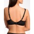 Бюстгальтер бралетт Bella Misteria BLACK SWAN soft bralette CZARNY-BEZOWY, Цвет: черный, Размеры: 65E, изображение 2