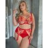 Бюстгальтер с мягкой чашкой Kris Line SWEETHEART soft full cup, Цвет: красный+оранжевый, Размеры: 100D, изображение 8