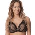 Бюстгальтер с пуш-ап вкладышами Mefemi RENEE P-UP, Цвет: чёрно-бежевый, Размеры: 75B, изображение 4