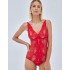 Боди из сетки и кружева Alles ADORE Body Red, Цвет: красный, Размеры: XL, изображение 7