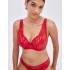 Бюстгальтер бралетт Alles ADORE M Bralette Red, Цвет: красный, Размеры: 65D, изображение 3