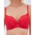 Бюстгальтер пуш-ап Alles ADORE P-UP Red, Цвет: красный, Размеры: 100B