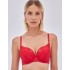 Бюстгальтер пуш-ап Alles ADORE P-UP Red, Цвет: красный, Размеры: 100B, изображение 4