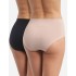 Набор хлопковых трусов Dim BODY TOUCH 0DFP (2 шт) телесный и черный, Цвет: телесный/черный, Размеры: L/XL, изображение 2