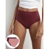 Набор хлопковых трусов Dim BODY TOUCH 0DFP (2 шт) розовый и бордовый, Цвет: розовый/бордовый, Размеры: S/M, изображение 4