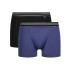 Боксеры мужские в наборе 2 шт. EcoDim 6578/2 синий и черный, Цвет: синий/черный, Размеры: L, изображение 2