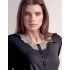 Черная сорочка с рукавами Lormar DECO 632079LU ОЗ25 nero/corda, Цвет: nero/corda (черный/беж), Размеры: S Черная сорочка с рукавами Lormar DECO 632079LU ОЗ25 nero/corda, Цвет: nero/corda (черный/беж), Размеры: S