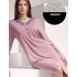 Черная сорочка с рукавами Lormar DECO 632079LU ОЗ25 nero/corda, Цвет: nero/corda (черный/беж), Размеры: S, изображение 2 Черная сорочка с рукавами Lormar DECO 632079LU ОЗ25 nero/corda, Цвет: nero/corda (черный/беж), Размеры: S, изображение 2