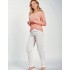 Женская хлопковая пижама с брюками Taro POLLY 3231-02, Цвет: персиковый, Размеры: L, изображение 2