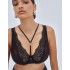 Бюстгальтер бралетт Alles HEARTBEAT M Bralette, Цвет: черный, Размеры: 65E, изображение 4