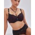 Бюстгальтер полупоролон Alles HEARTBEAT PU, Цвет: черный, Размеры: 65H, изображение 4