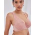 Бюстгальтер бралетт Alles NUDE ROSE M Bralette, Цвет: пудра, Размеры: 70G, изображение 3