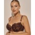 Кружевной бюстгальтер балконет Kinga PRALINE 1136-SC, Цвет: шоколадный, Размеры: 70H, изображение 3