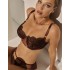 Кружевной бюстгальтер балконет Kinga PRALINE 1136-SC, Цвет: шоколадный, Размеры: 70H, изображение 4