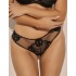 Трусики бразилиана Kinga 1147/2-B MIRAGE черный, Цвет: черный, Размеры: S