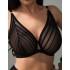 Мягкий бюстгальтер бралетт Kris Line CASUAL Soft Bralette черный, Цвет: черный, Размеры: 65E