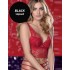 Чёрный комплект Leilieve INCANTO M7634 бюстье стринги black, Цвет: black (черный), Размеры: 65C