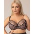 Бюстгальтер с мягкой чашкой Kris Line BLURRY soft, Цвет: черный+мульти, Размеры: 100E, изображение 3
