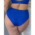Трусы высокие Kris Line SUMMER NIGHT high waist, Цвет: кобальт, Размеры: M, изображение 2