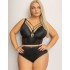 Удлиненный бюстгальтер Kris Line SIMPLE bralette longline, Цвет: черный, Размеры: 65G, изображение 4