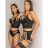 Удлиненный бюстгальтер Kris Line SIMPLE bralette longline, Цвет: черный, Размеры: 65G, изображение 6