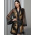 Халат из сетки Mia-Amore JARDIN 4023 черный, Цвет: черный, Размеры: 4XL/5XL Халат из сетки Mia-Amore JARDIN 4023 черный, Цвет: черный, Размеры: 4XL/5XL