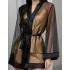 Укороченный халат-накидка Mia-Amore JARDIN 4025 черный, Цвет: черный, Размеры: 2XL/3XL, изображение 4 Укороченный халат-накидка Mia-Amore JARDIN 4025 черный, Цвет: черный, Размеры: 2XL/3XL, изображение 4