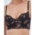 Кружевной бюстгальтер бюстье Alles BOUDOIR M Longline black, Цвет: черный, Размеры: 65D