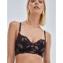 Кружевной бюстгальтер бюстье Alles BOUDOIR M Longline black, Цвет: черный, Размеры: 65D, изображение 3
