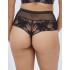 Кружевные высокие стринги Alles BOUDOIR stringi classic black, Цвет: черный, Размеры: S, изображение 2