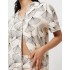 Пижама с шортами из вискозы Aruelle SEASHELL, Цвет: экрю, Размеры: S, изображение 3