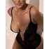 Кружевное боди Kinga SAND BLACK 1164-B, Цвет: черный, Размеры: 65E, изображение 3