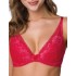Кружевной бюстгальтер пуш-ап MAT HANNAH M-0115-11-1 Red, Цвет: красный, Размеры: 70B