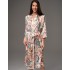 Длинный шёлковый халат Mia-Amore FLORIN 4489, Цвет: мультицвет, Размеры: 2XL/3XL, изображение 3 Длинный шёлковый халат Mia-Amore FLORIN 4489, Цвет: мультицвет, Размеры: 2XL/3XL, изображение 3